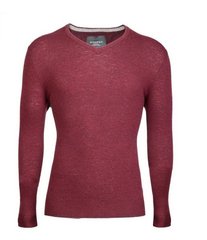 Пуловер Springfield - Бордовый (S) - 9171169-2357