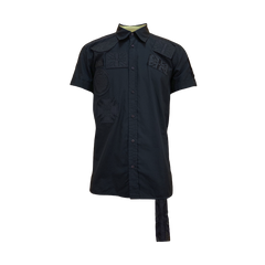 Рубашка короткий рукав Richmond черный ( 3424 3664 0990)