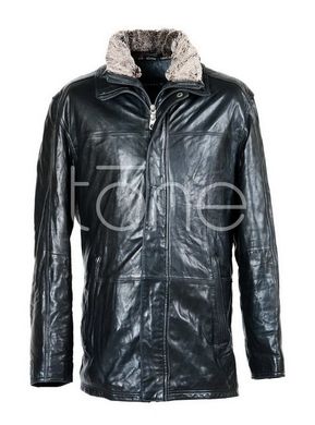 Куртка кожаная Trapper - Черный (L) - 111134