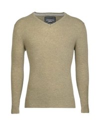 Пуловер Springfield - Бежевый (L) - 9171193-L
