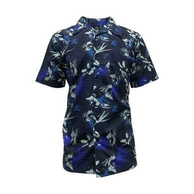 Рубашка короткий рукав Trespass темно/синий в принт ( 719774)