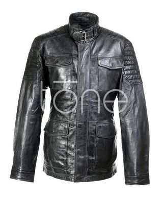 Куртка кожаная Mcneal - Черный (XL) - 141903209