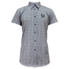 Рубашка короткий рукав Richmond бело/синий ( 3401 5053 0341)