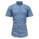 Рубашка короткий рукав Cortefiel голубой в клетку ( 750552319)