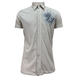 Рубашка короткий рукав Richmond бежевый с рисунком ( 3421 8240 0004)