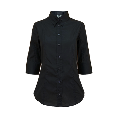 Рубашка к/р Richmond черный ( 3403 3784 0990)