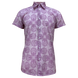 Рубашка короткий рукав Richmond розовый в принт ( A301 0925 1002)