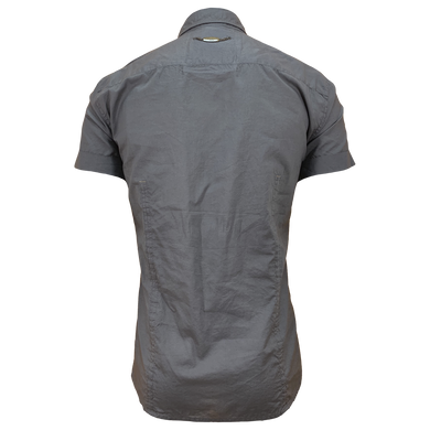 Рубашка короткий рукав Richmond серый с рисунком ( 3443 8864 0989)