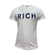 Футболка Richmond белый с надписью ( 3281 3769 1056)