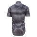 Рубашка короткий рукав MONTEGO синий в клетку ( 6321213)