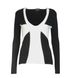 Пуловер Richmond - Черно-белый (M) -22120573