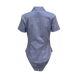 Рубашка к/р Richmond голубой с рисунком ( 3407 3784 0662)