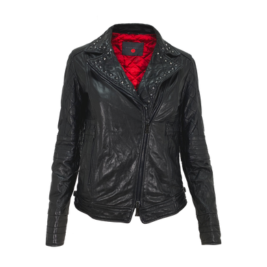 Куртка кожаная Richmond черный ( J11A P100 0990)