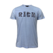 Футболка Richmond голубой с надписью ( 3219 8737 0662)
