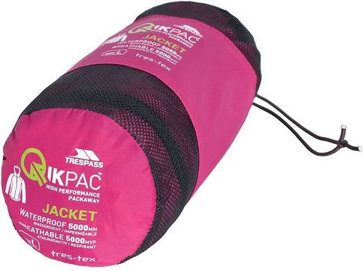 Ветровка QIKPAC Red - Розовый (S) - 28403 Qikpac-S-pink