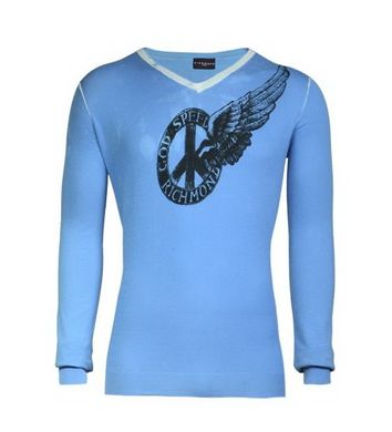 Пуловер Richmond - Голубой (XXL) - 22110790