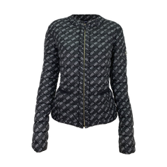 Куртка GUESS черный с принтом ( W52L03W5D50)